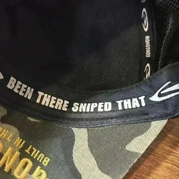 Gongshow Snapback Hat Cap Lid Hockey Baseball Cammo Rink Puck Maple Leafs Winter - Picture 7 of 8